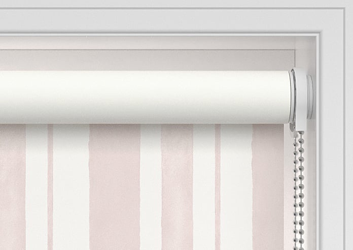 Shabby Chic by Rachel Ashwell Watercolour Stripe (Blackout), Blush - Twist&Fit Roller Blind - Image 10